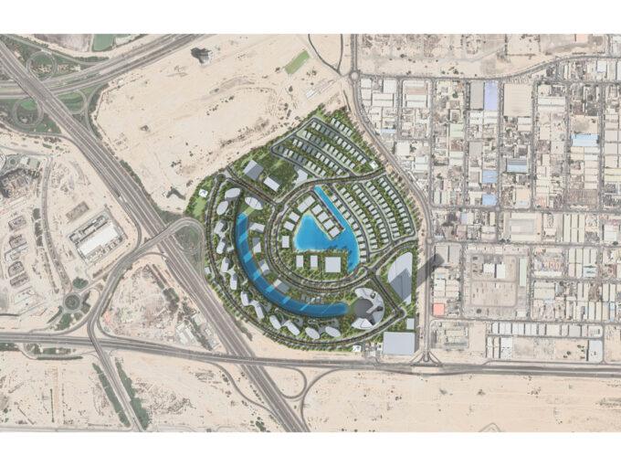 20230113 Hartland II Masterplan rendered scaled 680x510 - شوبا Riverside Crescent: ترکیبی لوکس از طبیعت و شهر