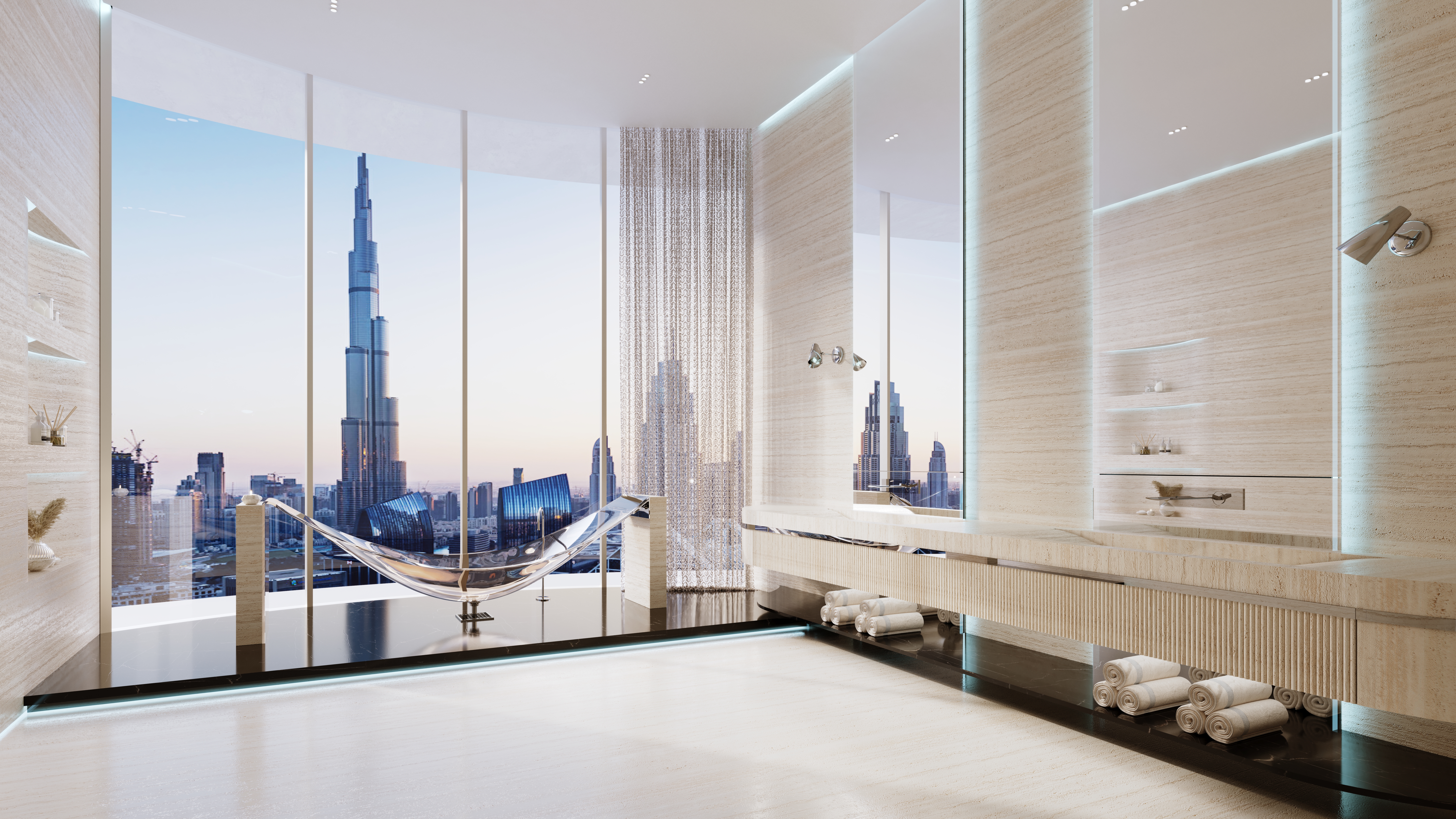 Bathroom  - پروژه Mercedes-Benz Places در دبی