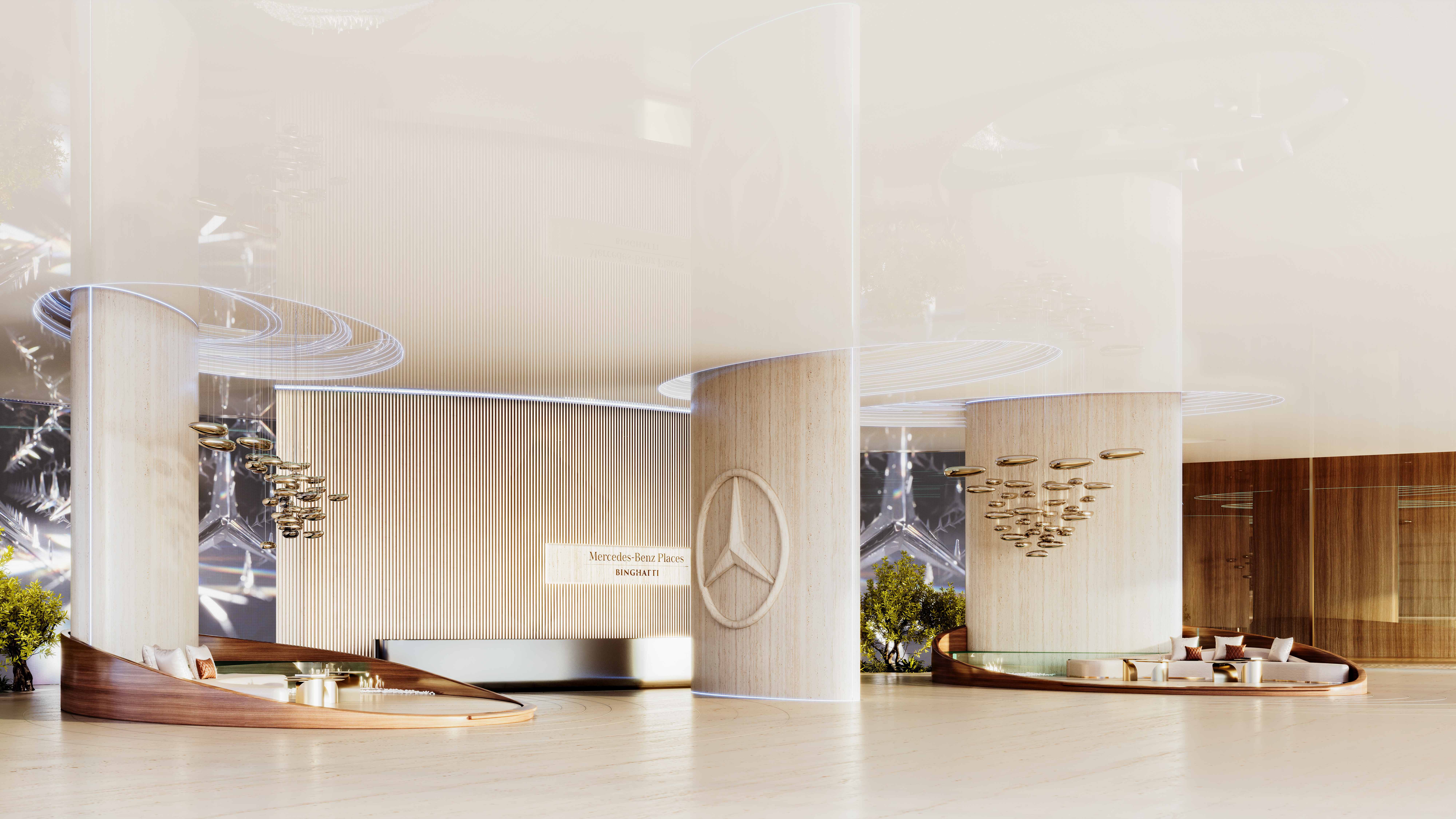 Lobby Shot 1 - پروژه Mercedes-Benz Places در دبی