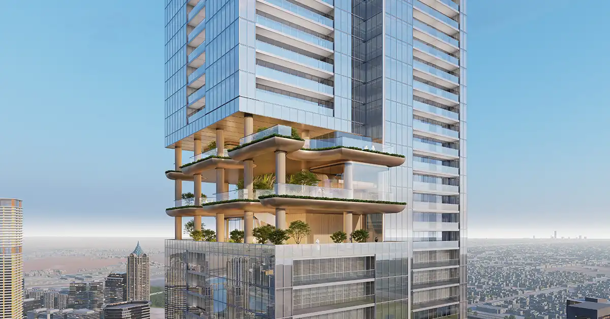پاویلیون شیشهای Sobha SkyParks دبی