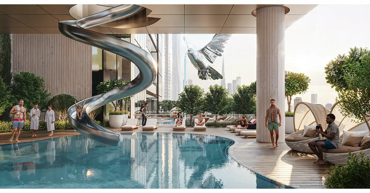 استخر بینهایت Sobha SkyParks دبی