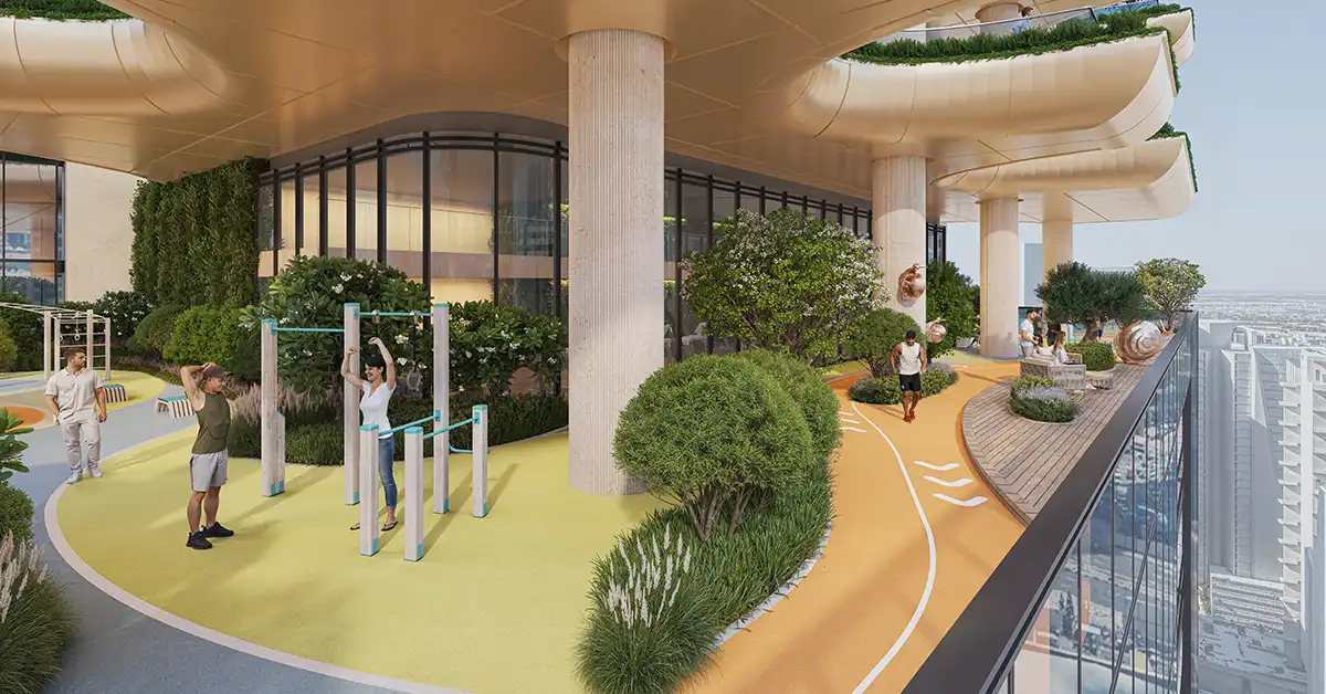 مسیر رفلکسولوژی Sobha SkyParks