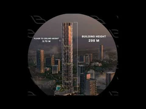 🏢 معرفی بلندترین برج مسکونی JVC دبی - بن غاطي سیرکل